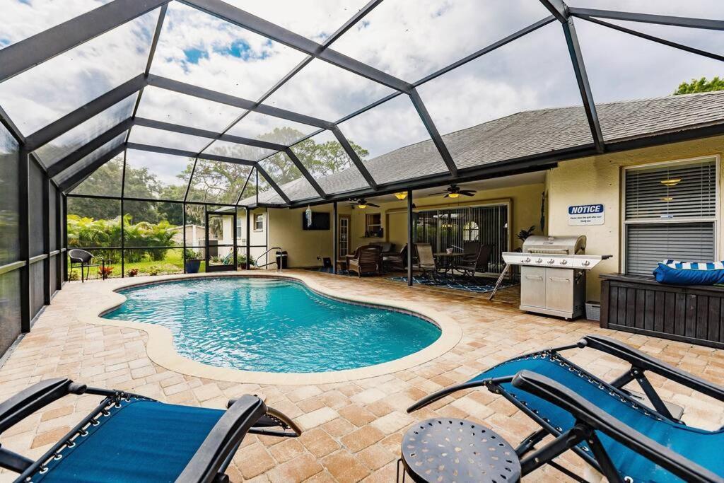 Sunny Oasis Getaway -Heated Pool-Mini Golf-Near Beach Nokomis Eksteriør billede