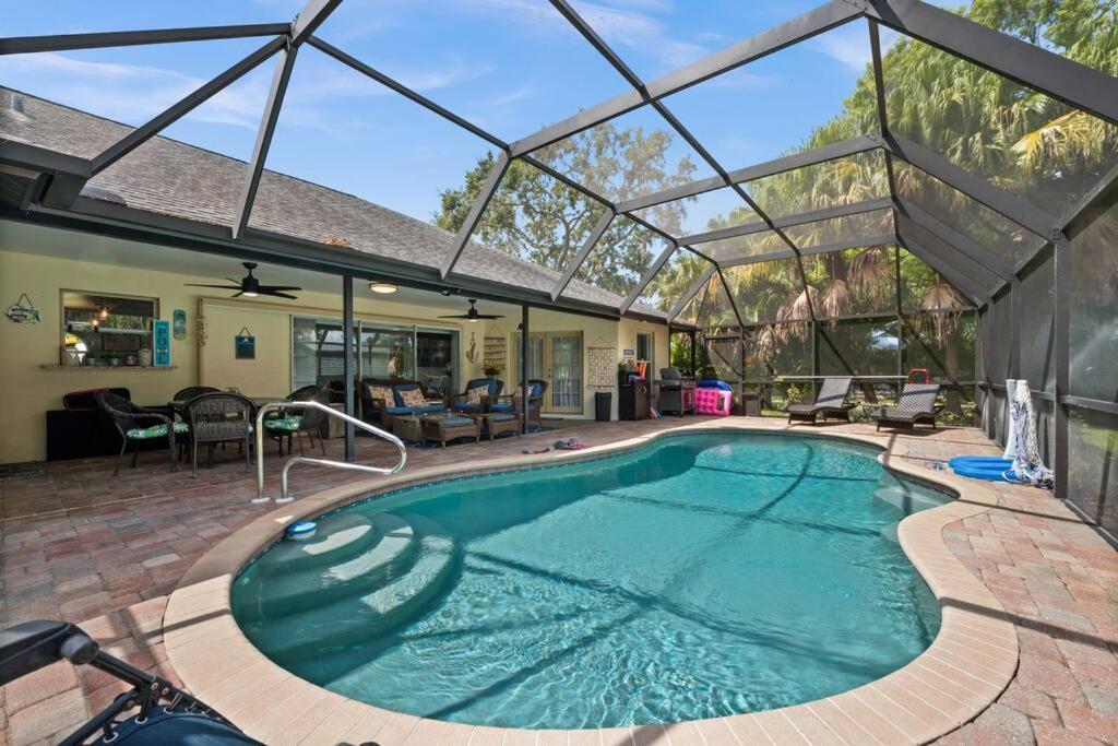 Sunny Oasis Getaway -Heated Pool-Mini Golf-Near Beach Nokomis Eksteriør billede